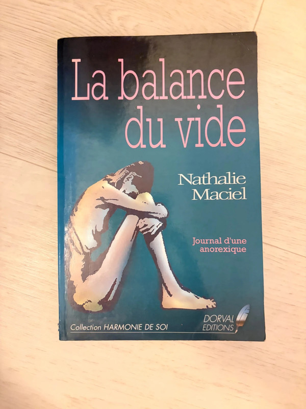 Livre la balance du vide de Nathalie Maciel