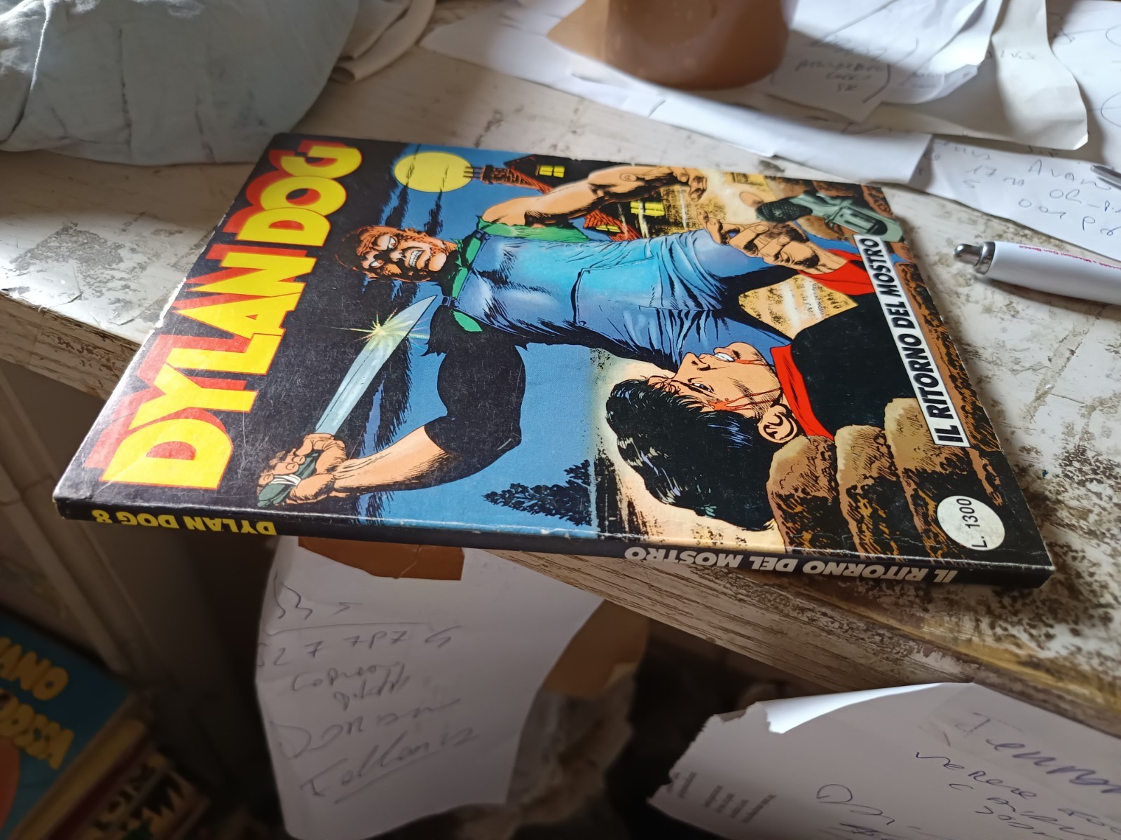 DYLAN DOG ORIGINALE N.8 STATO BELLISSIMO QUASI EDICOLA 