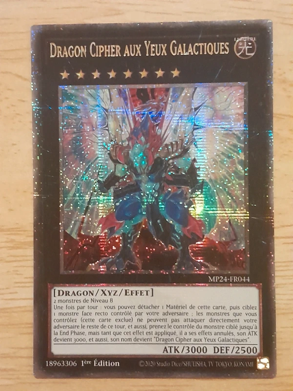 Dragon Cypher aux Yeux Galactiques Yu-Gi-Oh!
