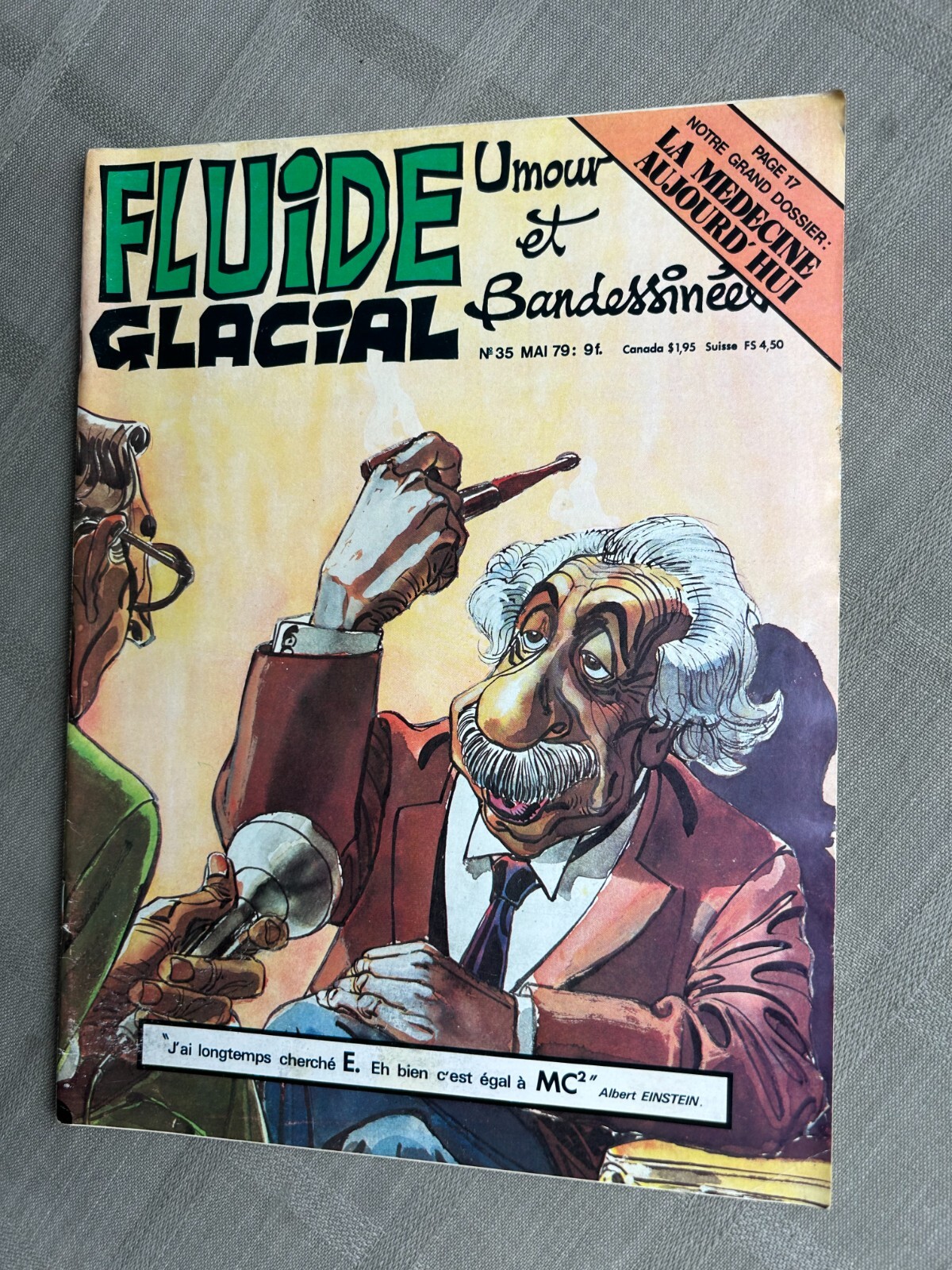 FLUIDE GLACIAL N°35 MAI 1979 EN TRÈS BON ÉTAT