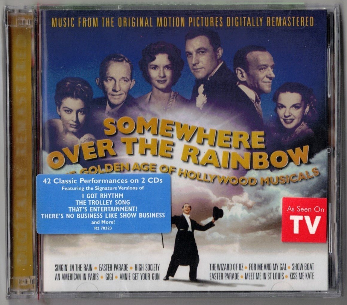 NEW! SEALED! Golden Age of Hollywood Musicals [RHINO 2002] 2 CDs (Gigi, Top Hat)