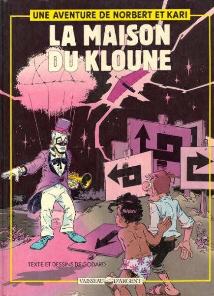 EO Norbert et Kari 9 La maison du kloune - avec poster + bandeau (t. proche neuf