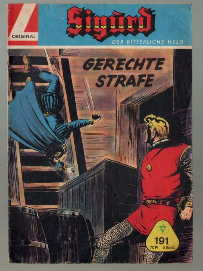 Sigurd GB 191. Lehning Walter Lehning Verlag, Hannover. anni 60