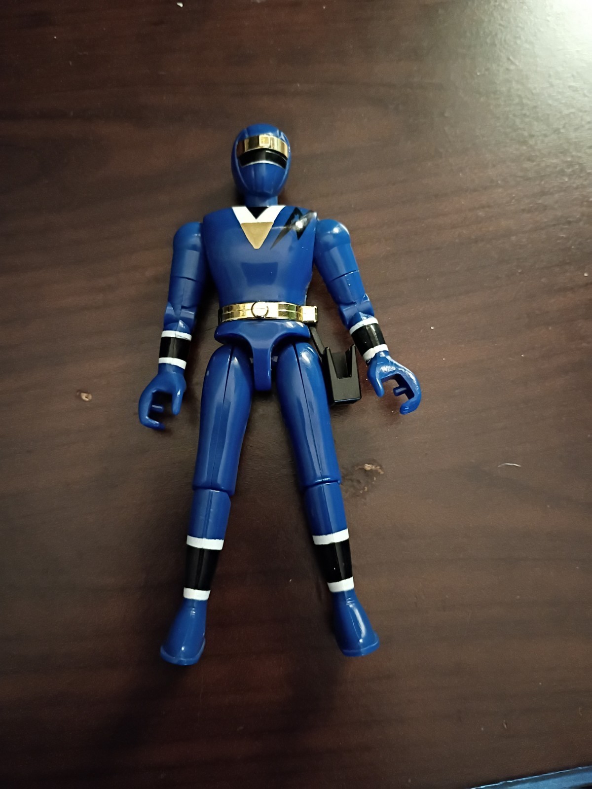 Modellino vintage Mighty Morphin Power Rangers Blue Alien Ranger