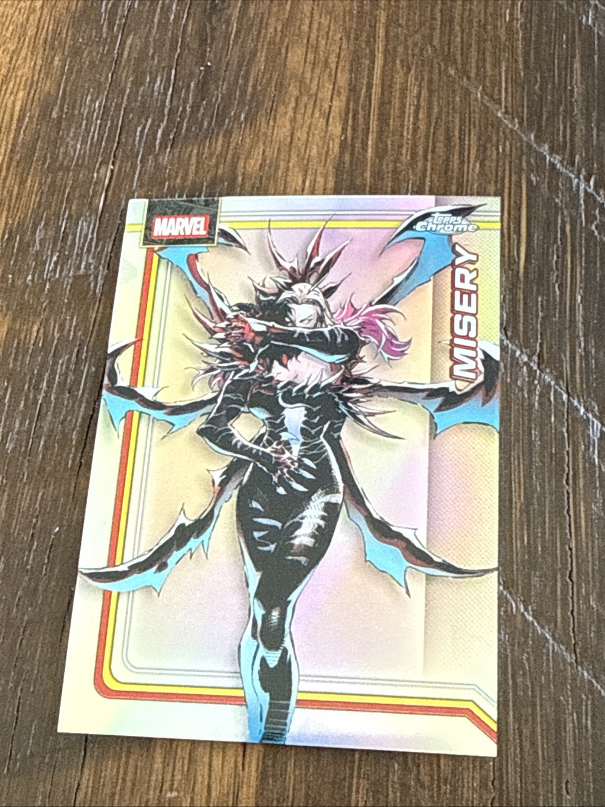 2026 TOPPS CHROME MARVEL COMICS #137 RIFRATTORE MISERIA