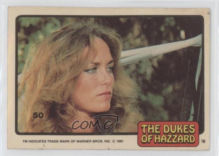 1981 Donruss Dukes of Hazzard Daisy Duke #50 qp4