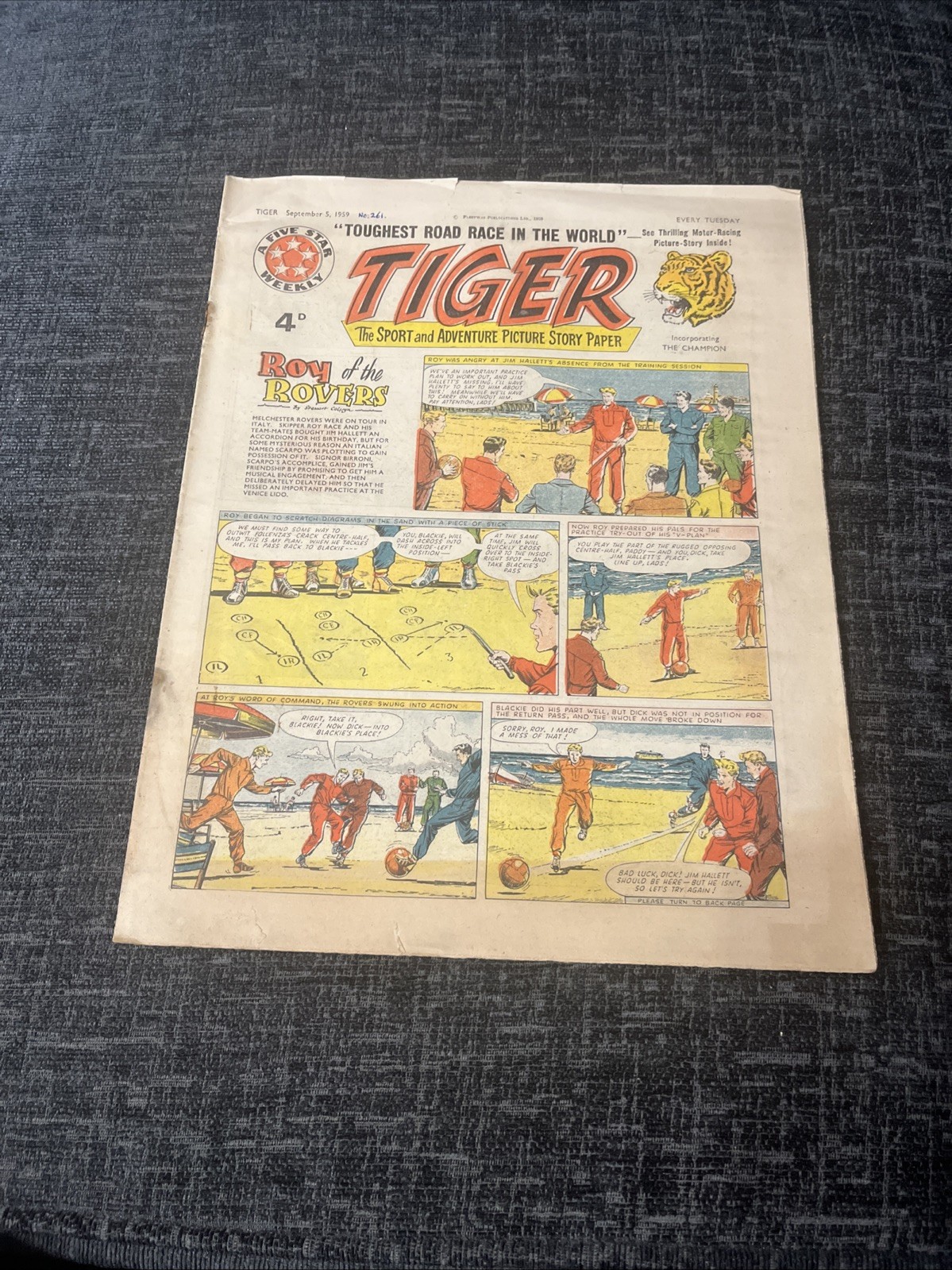 Tiger Comic - 5 September 1959
