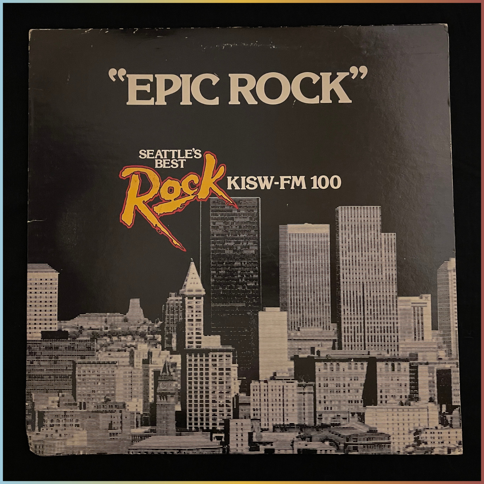 Epic Rock -Seattle's Best Rock KISW-FM100 Promo Vinyl Cheap Trick, Molly Hatchet