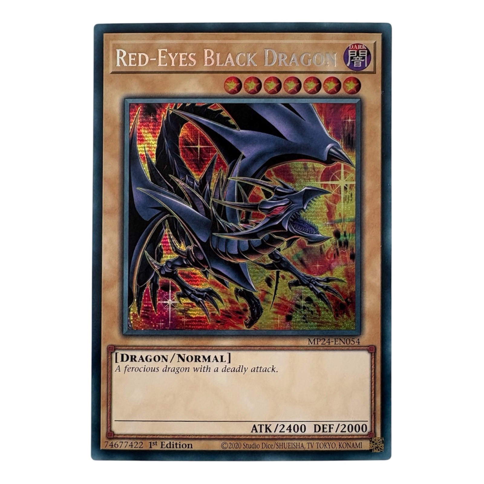 Red-Eyes Black Dragon (Alternate Art) MP24-EN054 Dueling Mirrors Prismatic 
