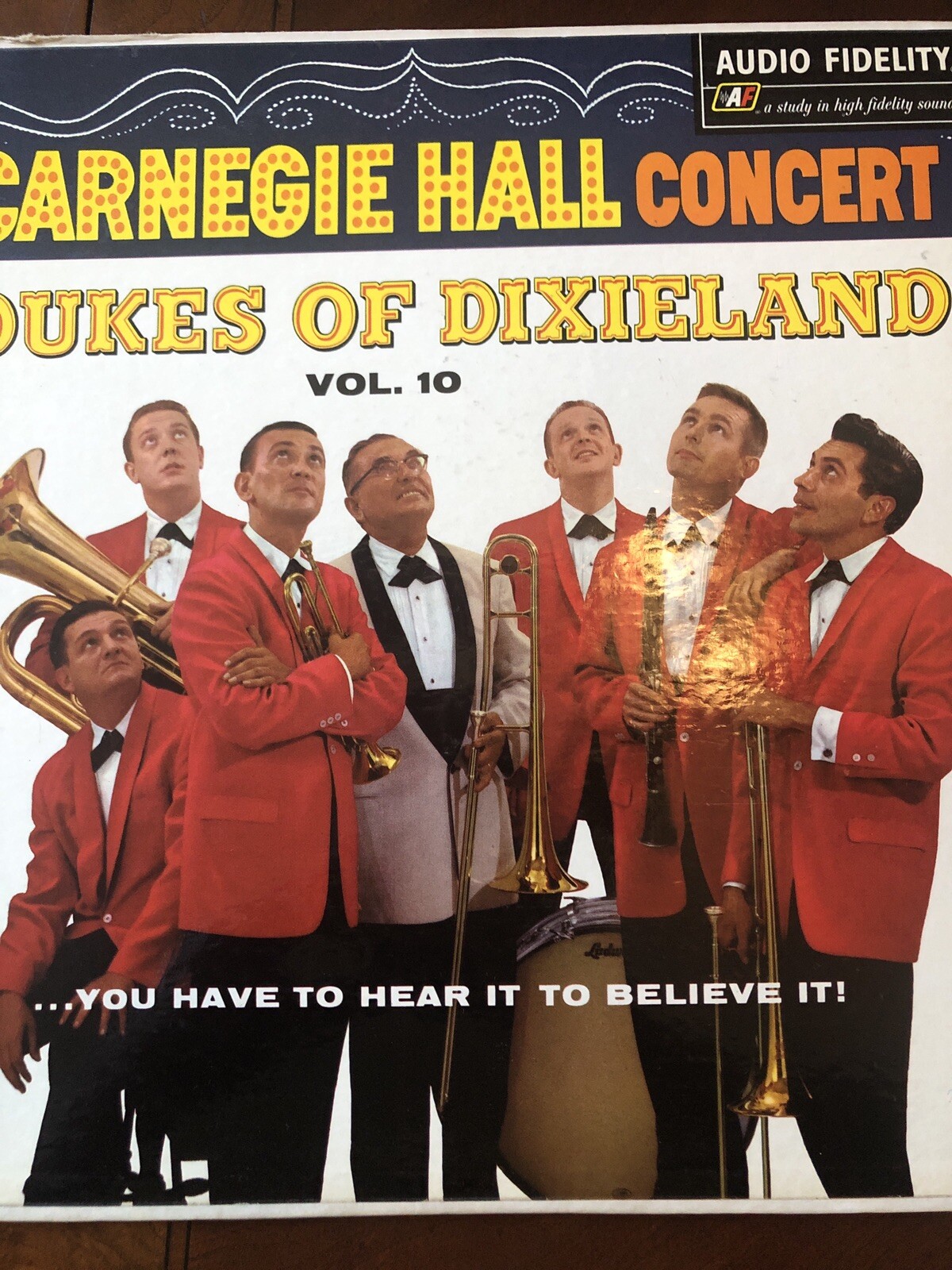Dukes Of Dixieland Carnegie Hall Concert Vol 10 Audio Fidelity 1918 Record Vinyl