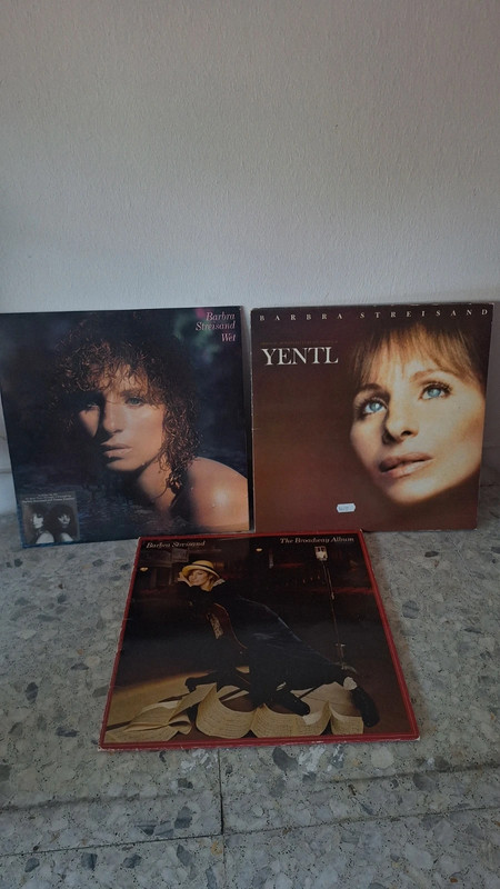 3 vinilos Barbara Streisand