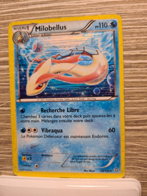 🔸 Milobellus – Carte Pokémon Rare Holo