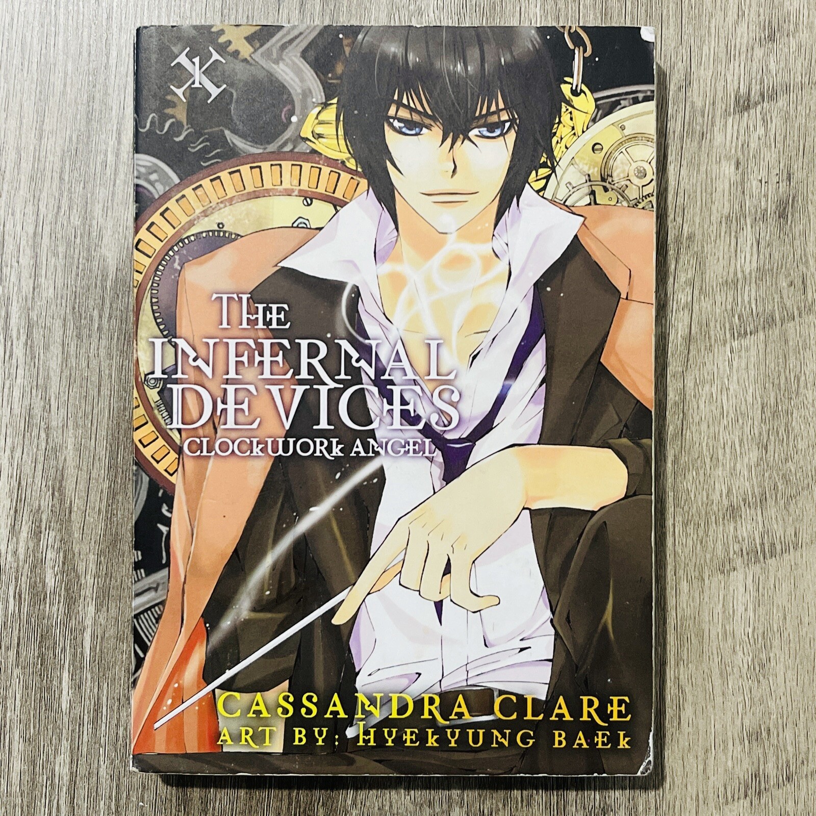 Infernal Devices Clockwork Angel Manga Book di Cassandra Clare 2012 brossura