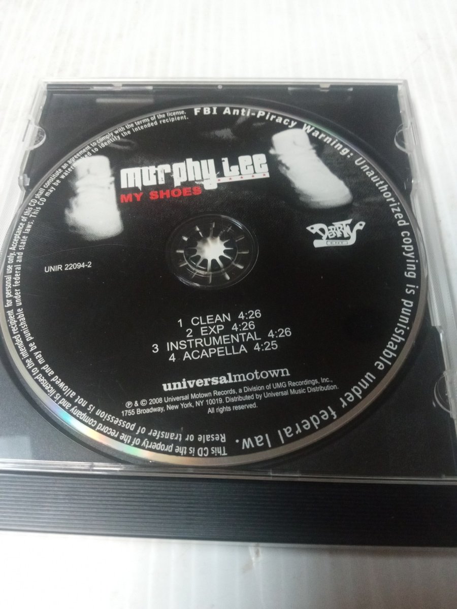 Murphy Lee – My Shoes (CD, Promo, US, 2008, Motown) 