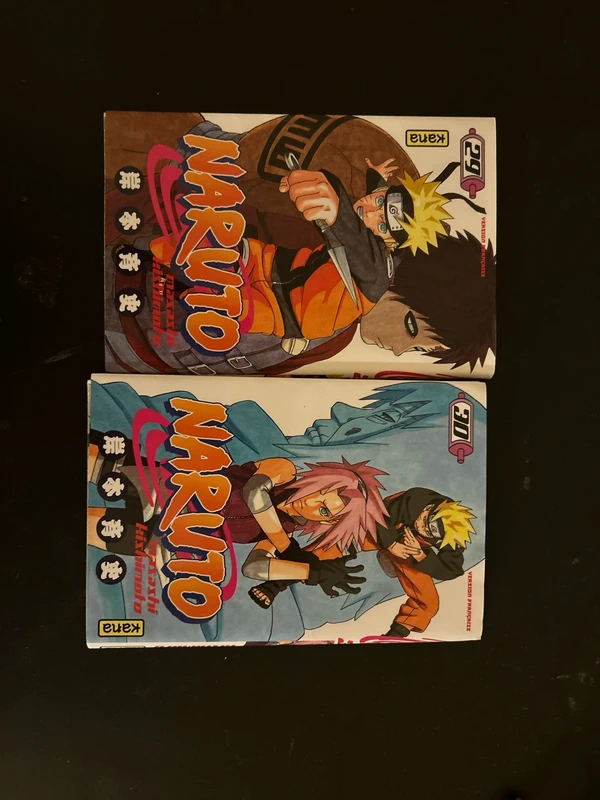 Lot de deux naruto tome 29 30