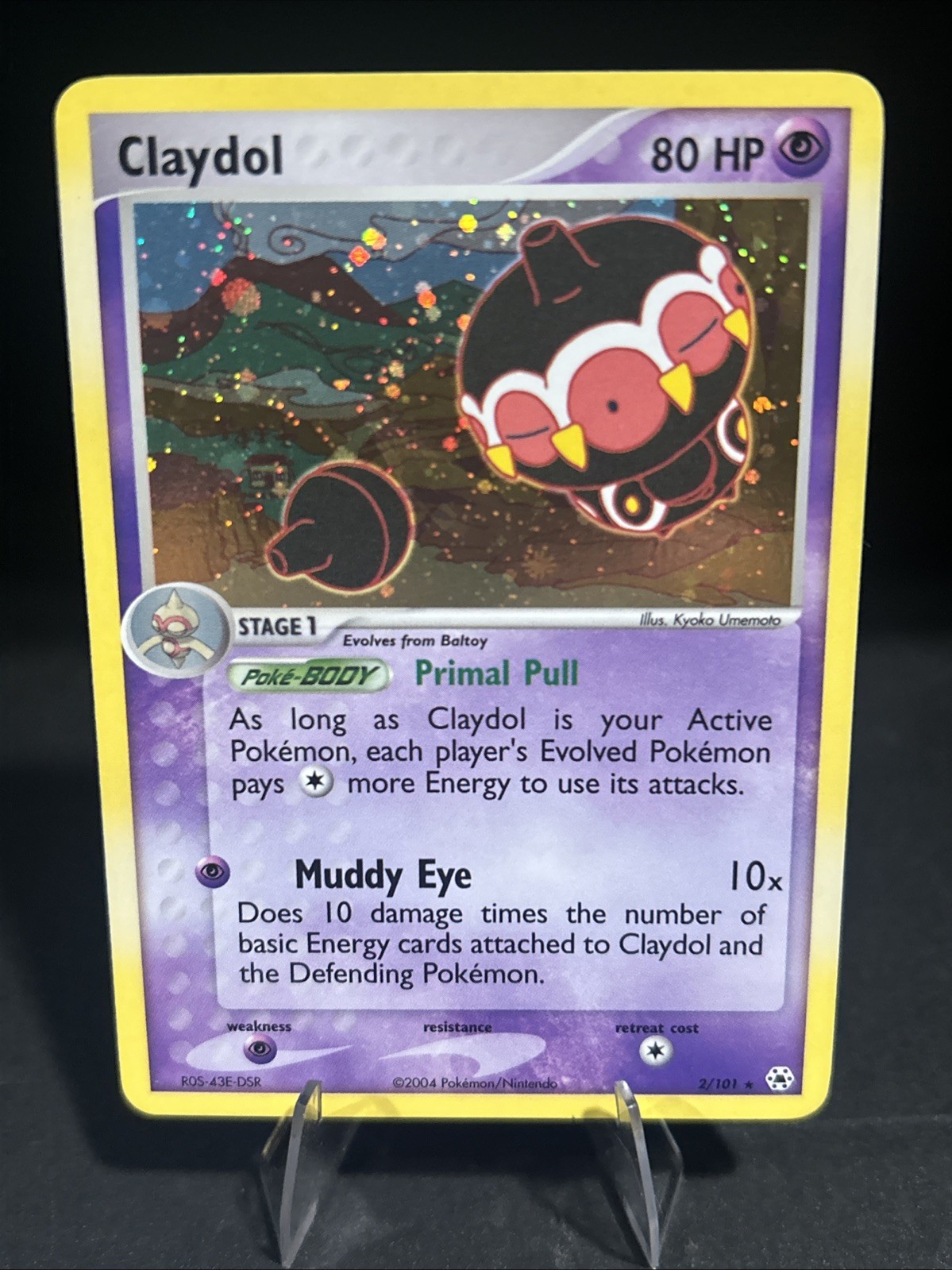Claydol 2/101 EX Leggende Nascoste Holo