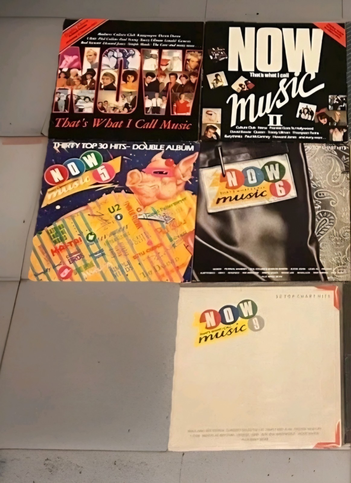 Now that’s what I call music 1-10 Vinyl Records 