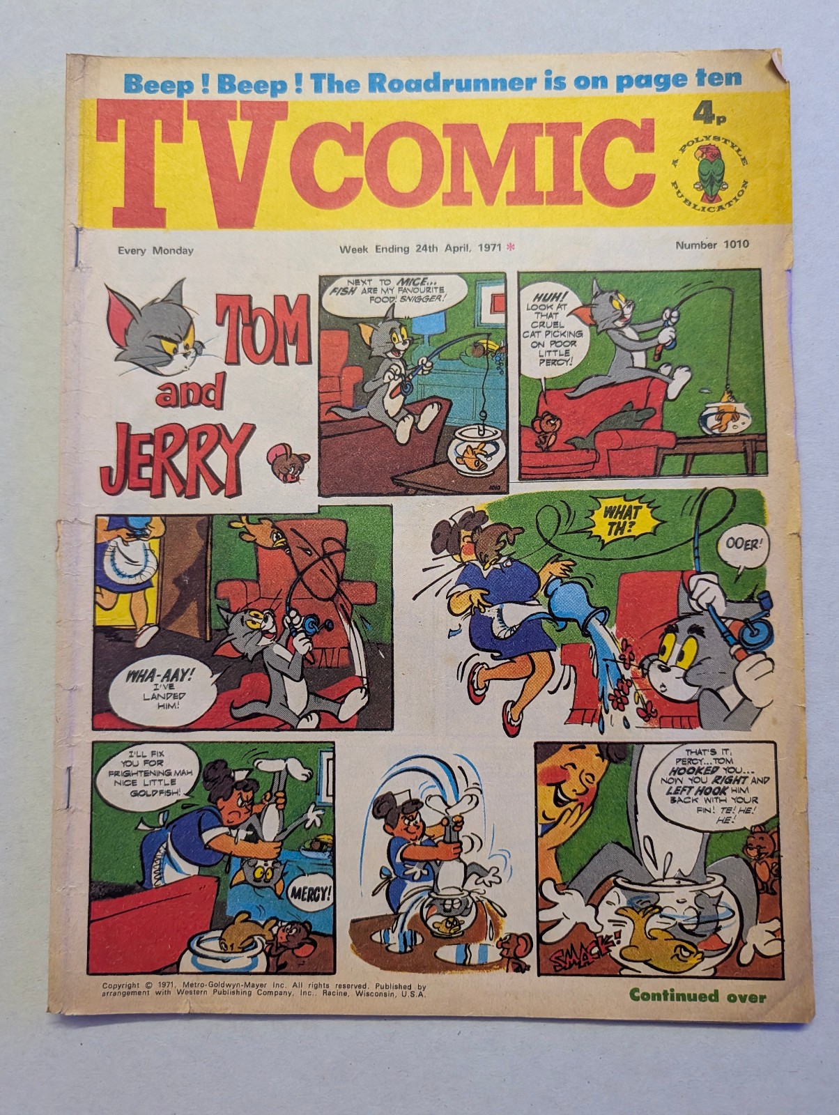 TV Comic No 1010, April 24th 1971.