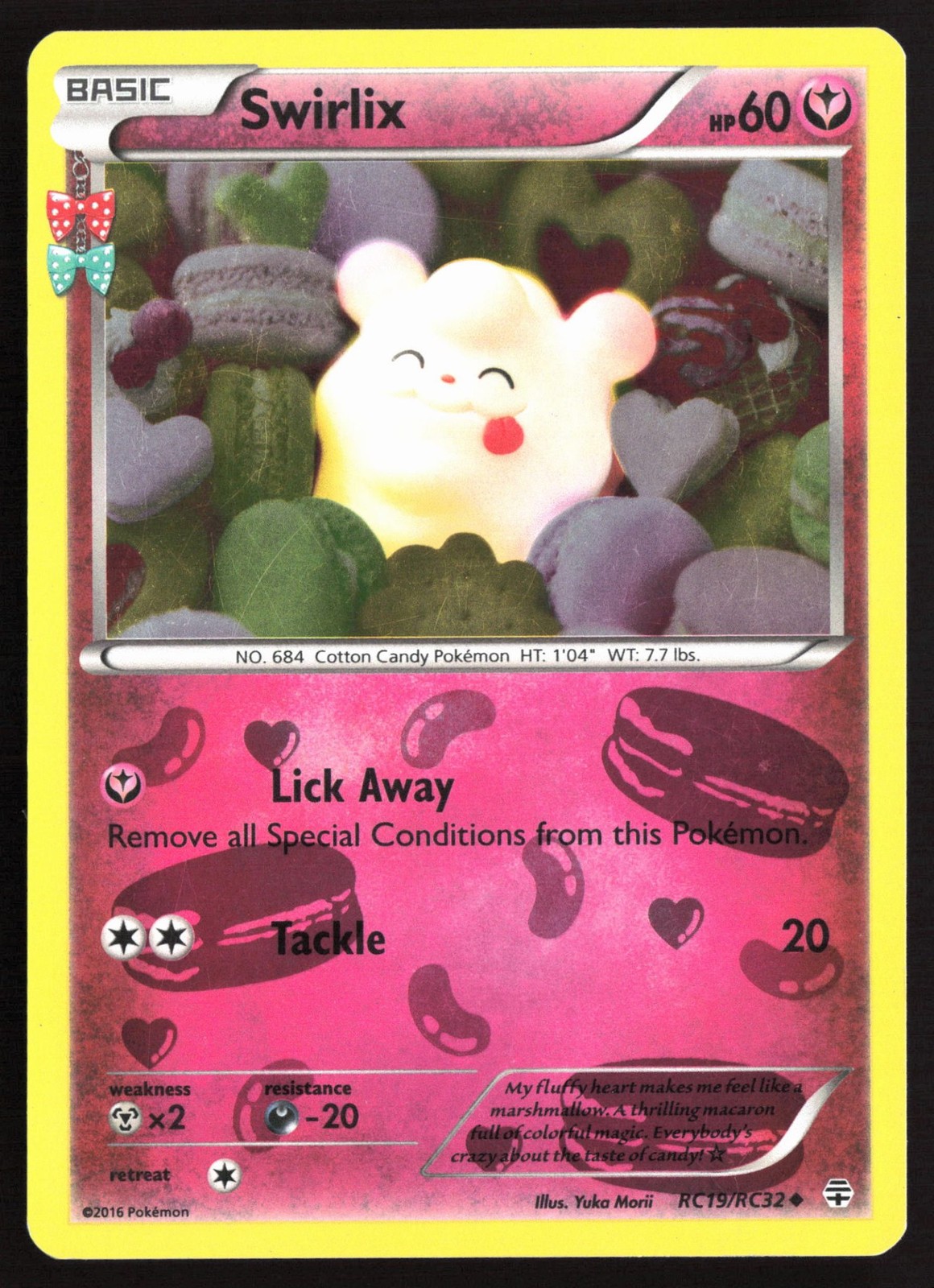 Pokemon Swirlix Holo Generazioni: Collezione Radiante RC19/RC32 LP
