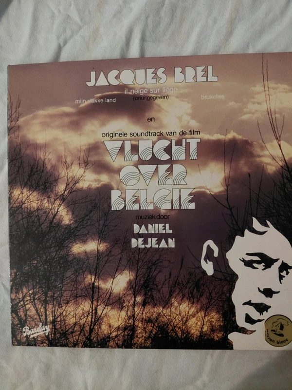 Jacques Brel – Vlucht over België / La Belgique vue du ciel – zeldzame Barclay LP 1979