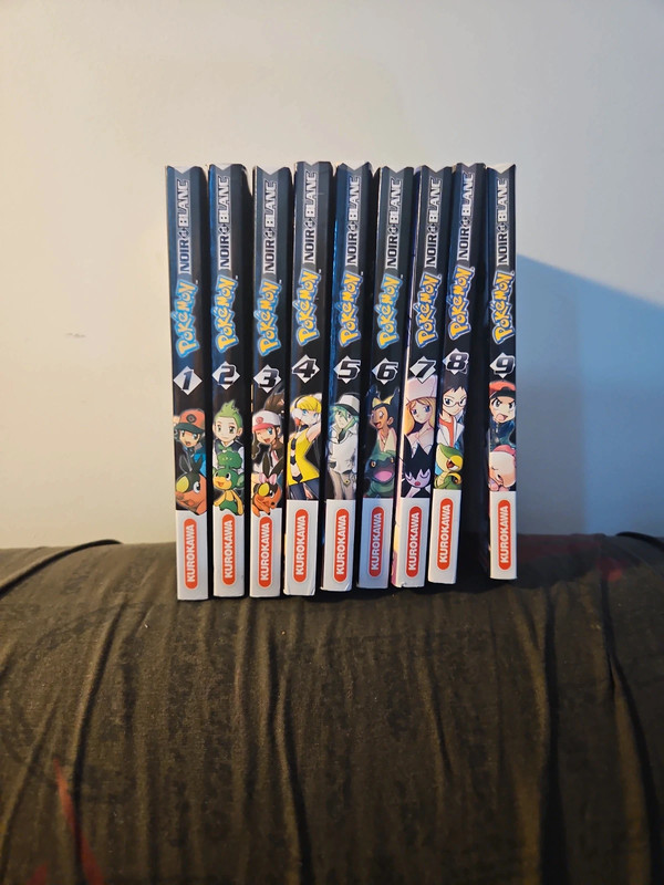 Mangas pokemon Noir et blanc