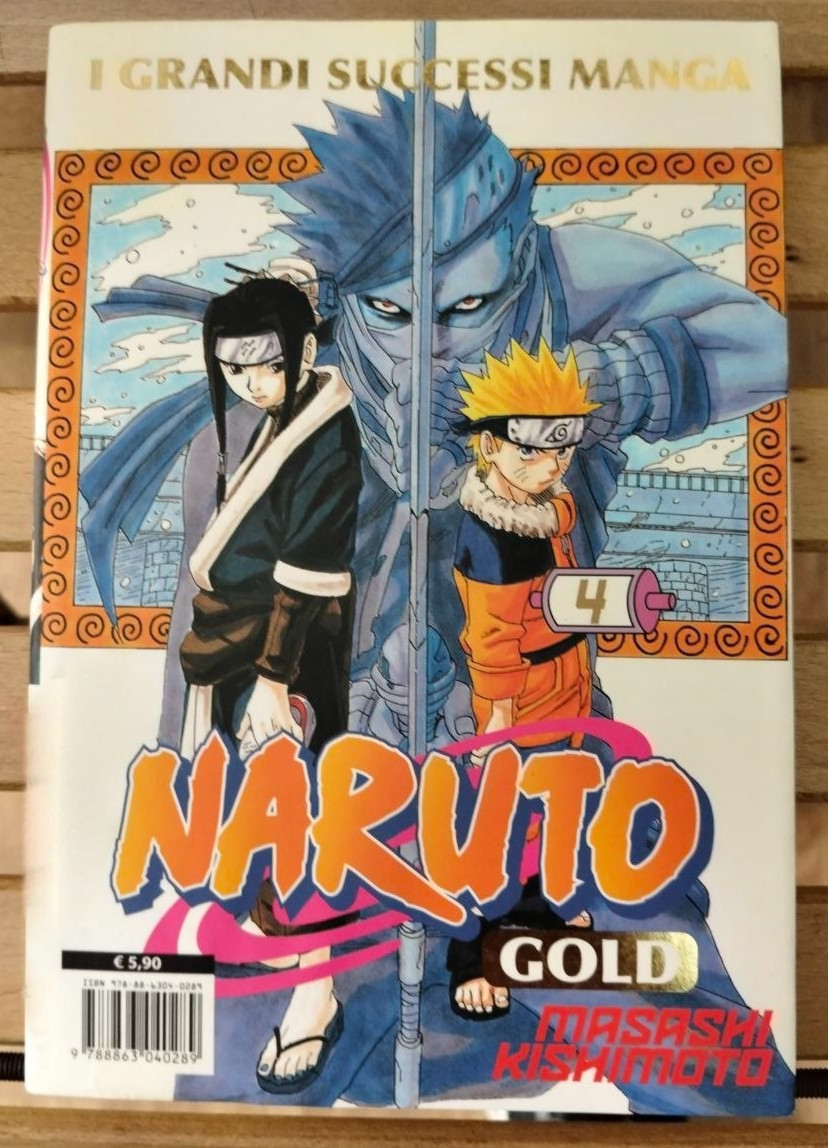 NARUTO GOLD DELUXE 4 - CON SOVRACCOPERTA - PLANET MANGA / PANINI COMICS