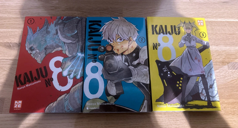 Manga Kaiju n°8