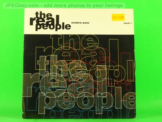 REAL PEOPLE WINDOW PANE (2) (137) 7" CBS
