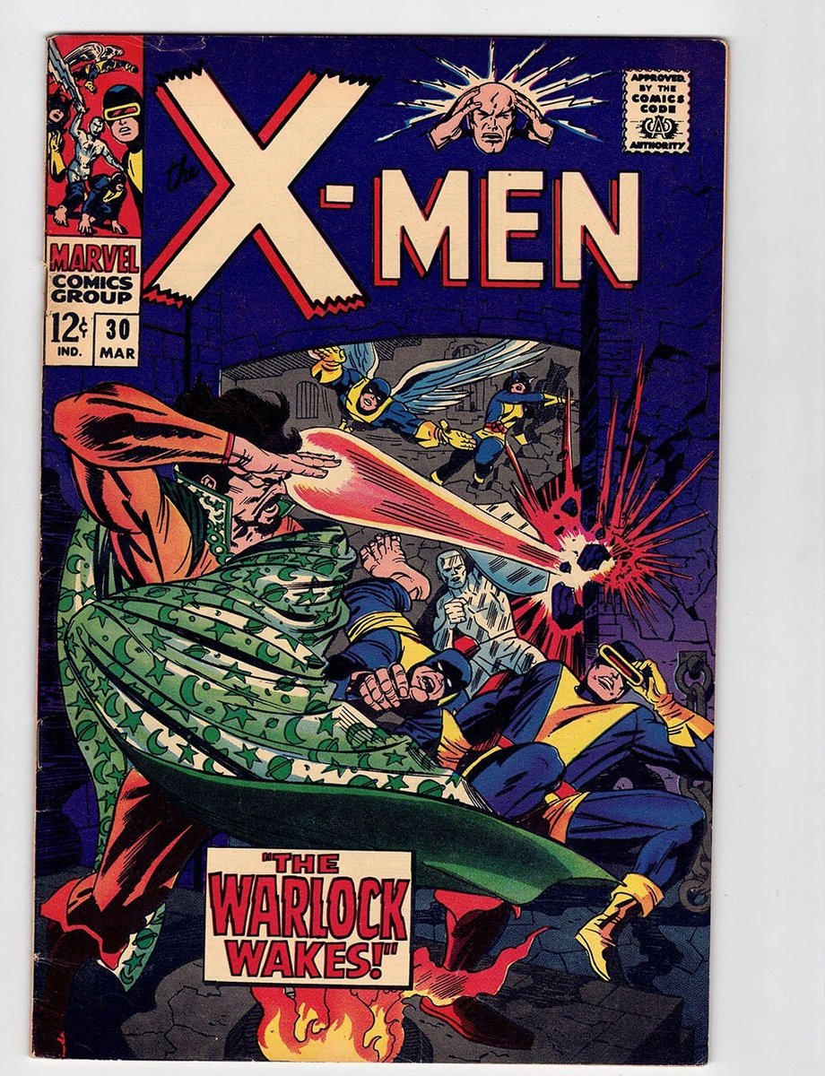 X-MEN #30 7.0 GRADO SUPERIORE 1967 PAGINE BIANCO SPORCO