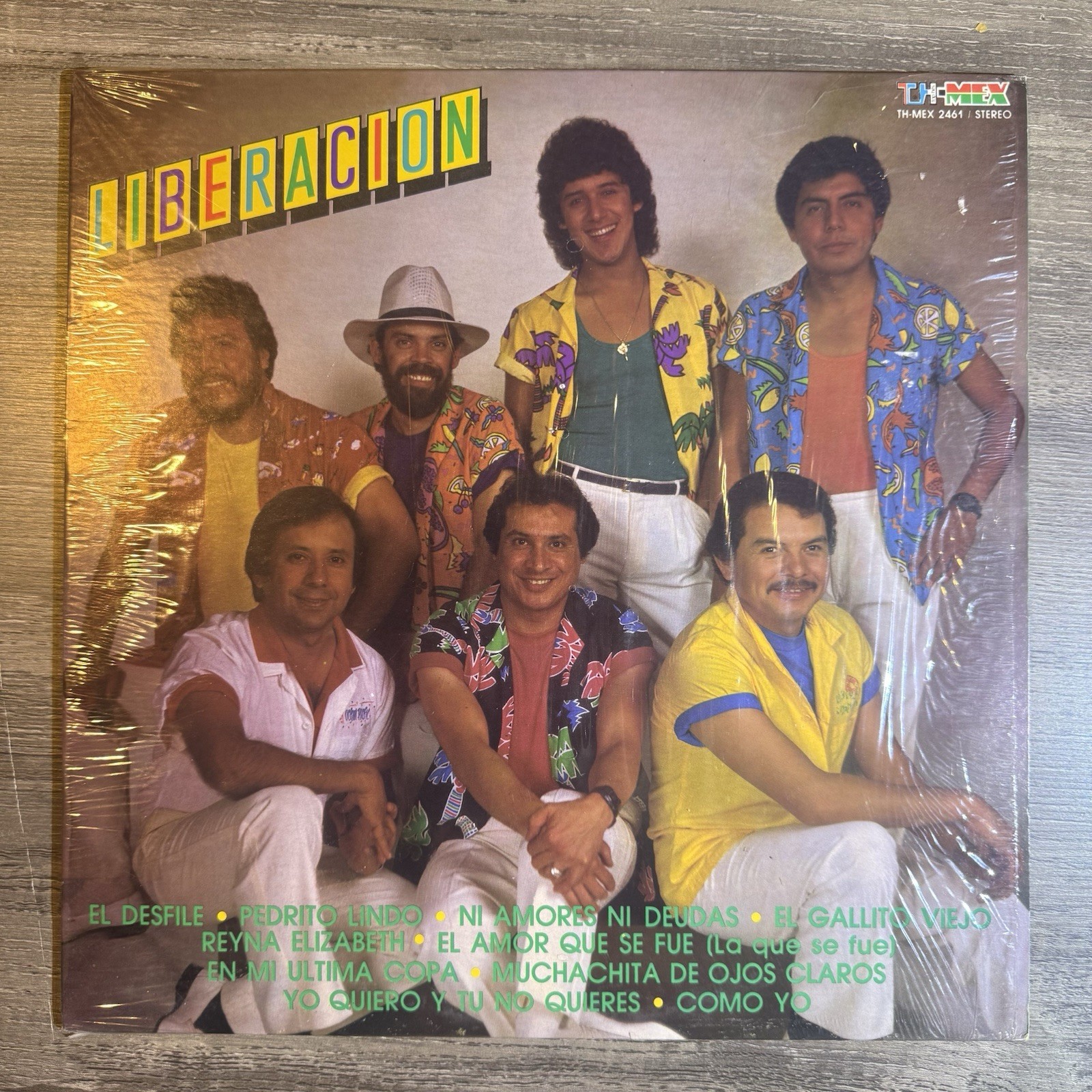 LIBERACION LP/EL DESFILE/ORIGINAL 1987 PRESS/CUMBIA/Shrink Wrap Rip On Edge/NEW
