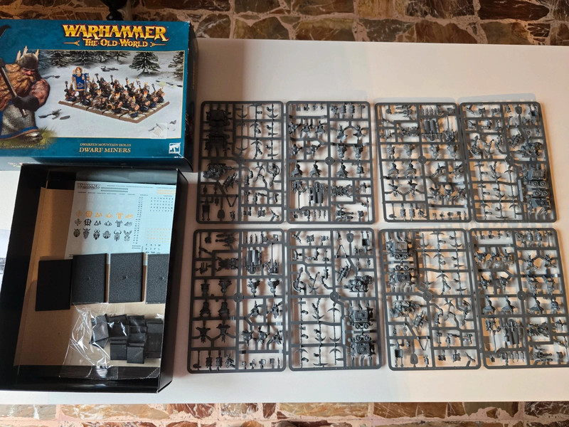 Warhammer The Old World Dwarf Miners