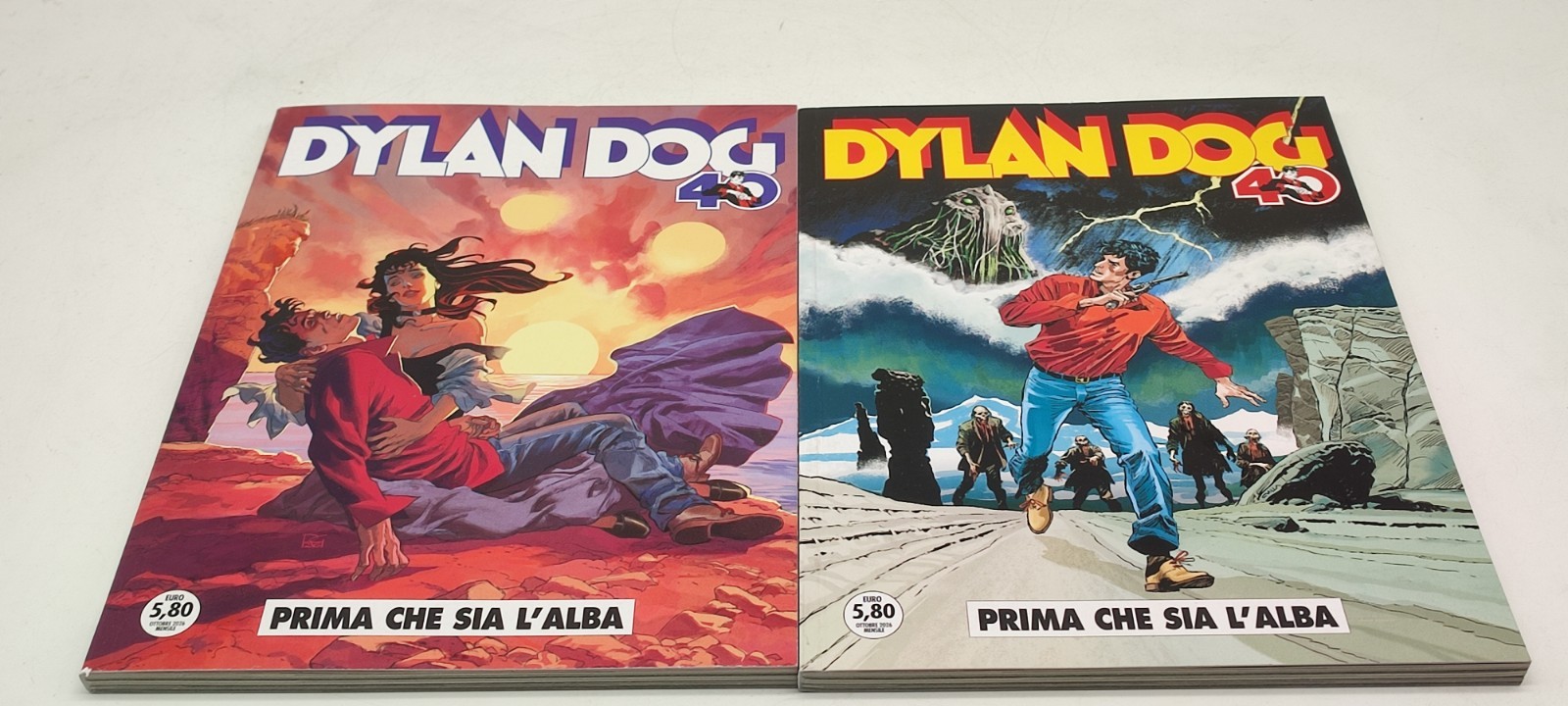 Dylan Dog 481 Prima che sia l'alba Cover variant Cestaro+Villa Ed. Bonelli[st4]