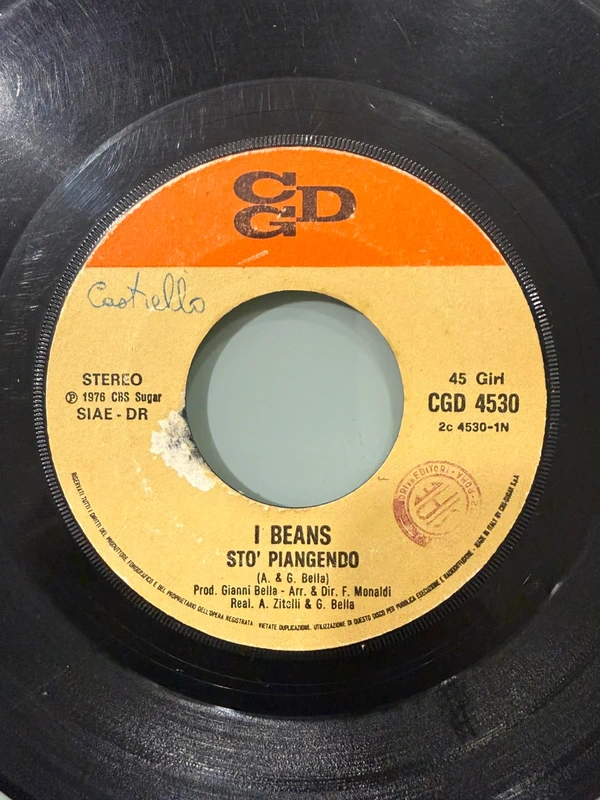 Disco Vinile 45 Giri
