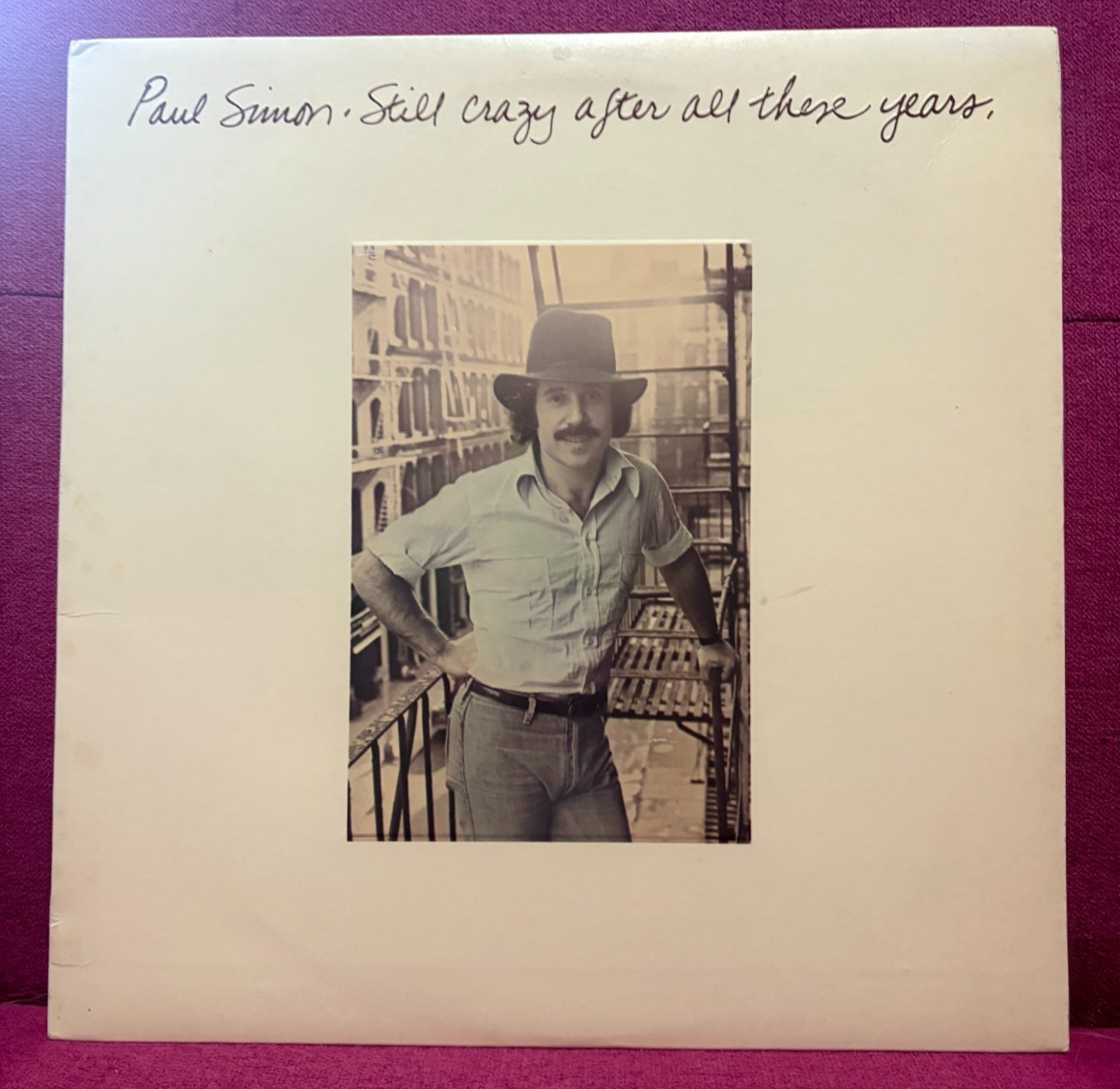 PAUL SIMON-Still Crazy After All These Years-Vinyl LP-1975-50 Ways To Leave Your