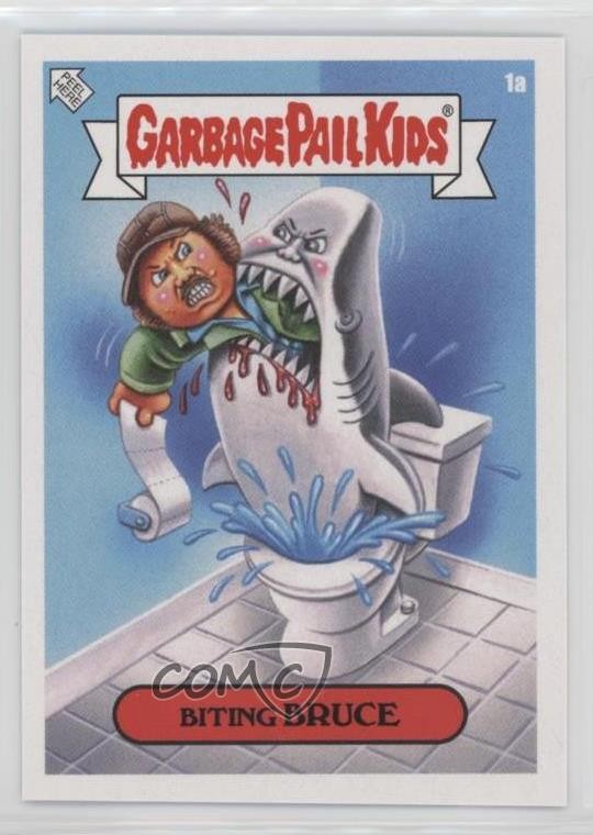 2021 Topps Garbage Pail Kids Oh the Horror-ible Expansion 2 Biting Bruce 1d5r