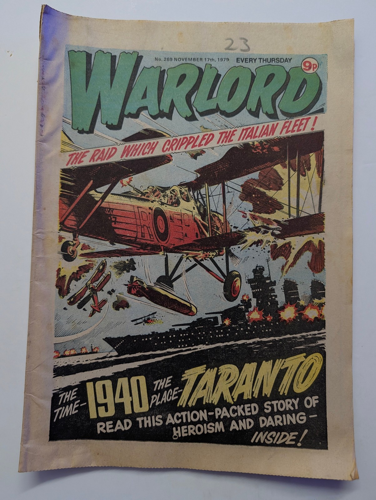 Warlord Comic No 269, November 17th 1979