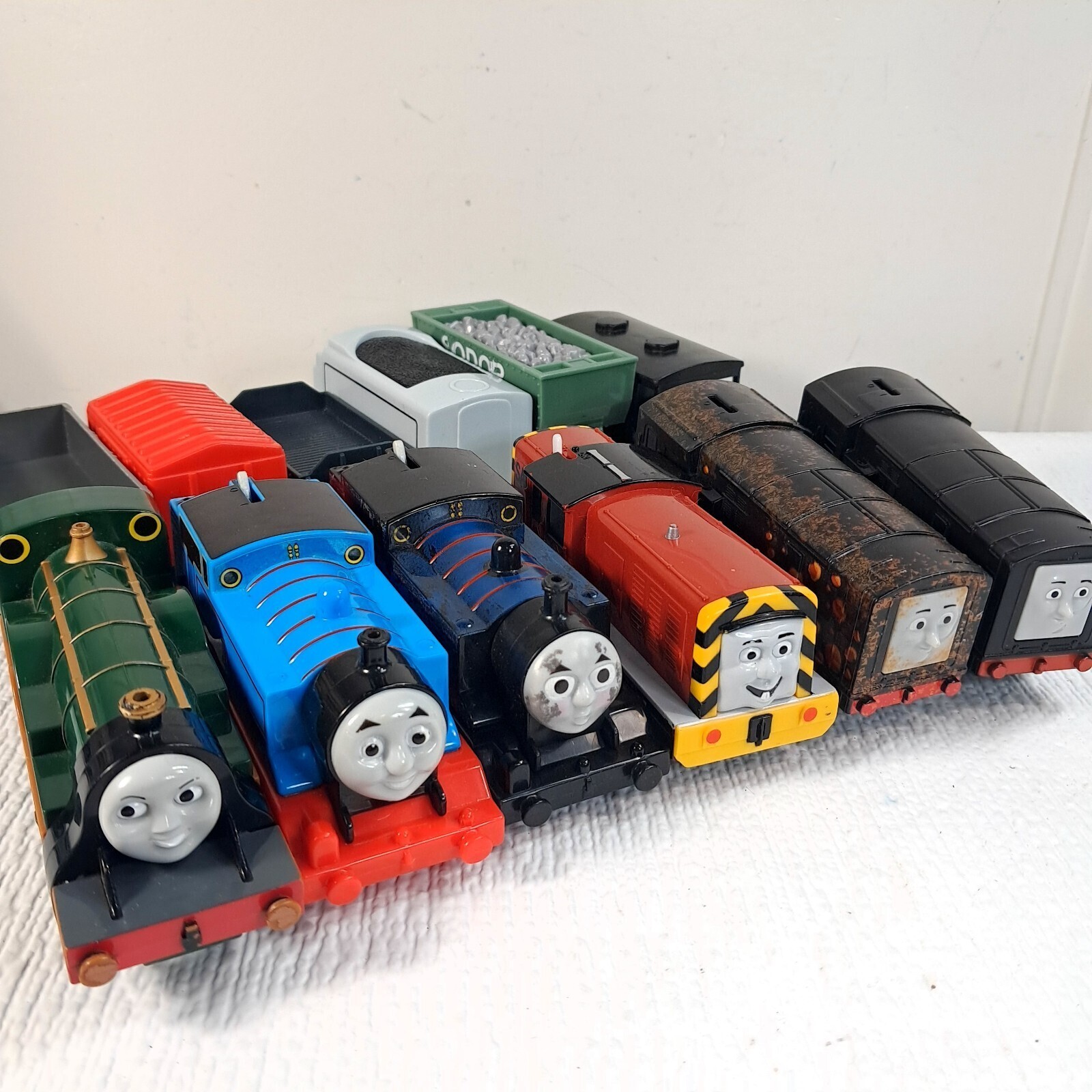 Thomas & Friends Train TrackMaster motorized set 12 Diesel Salty Spencer Emily