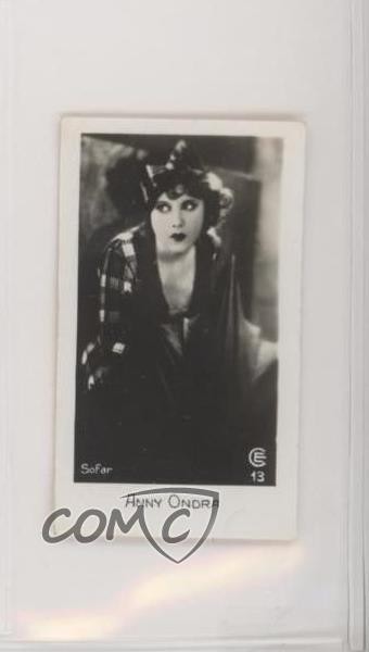 1932 Bridgewater Film Stars 1st Series Anny Ondra #13 z6d