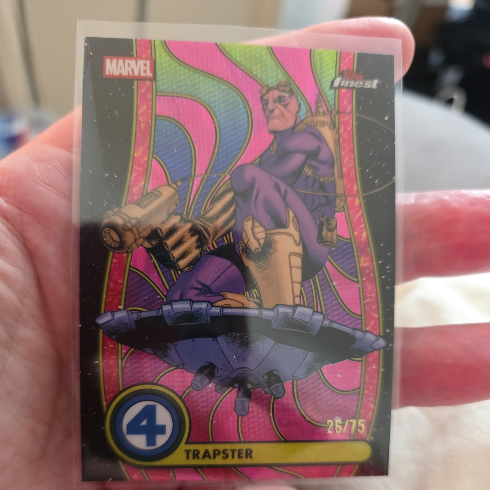 2026 Topps Finest Fantastic Four Trapster #BL-091 /75