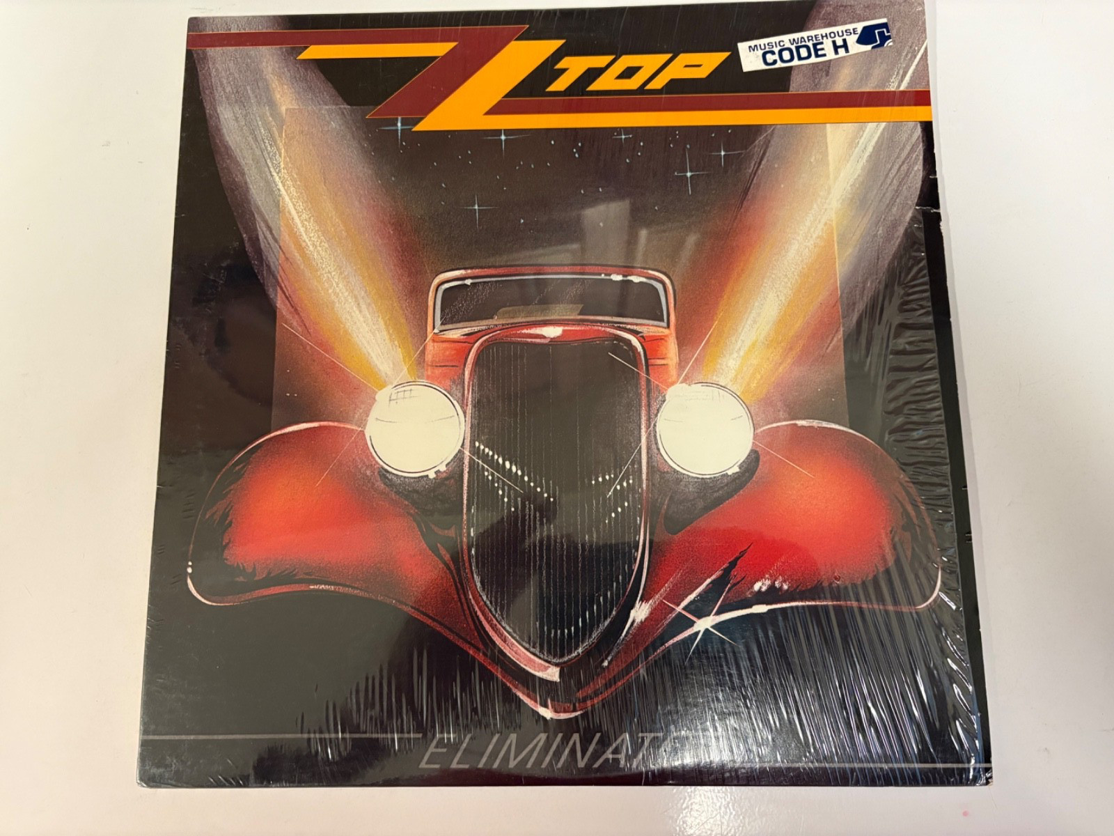 ZZ TOP LP ELIMINATOR NM VINYL