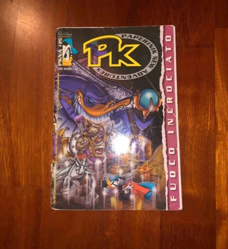 Fumetto Paperinik pk paperino Walt Disney numero 25