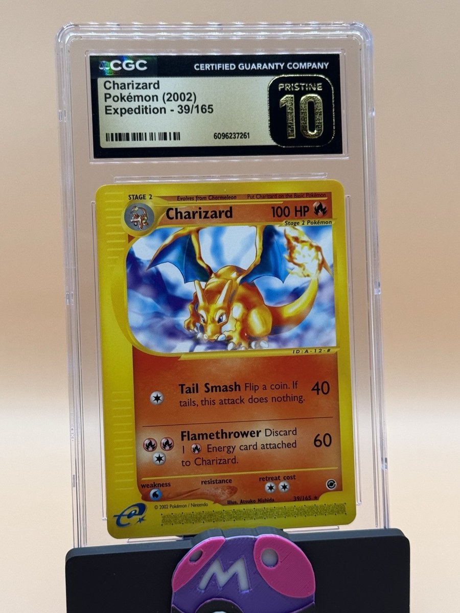 Charizard Expedition 39/165 CGC Pristine 10 