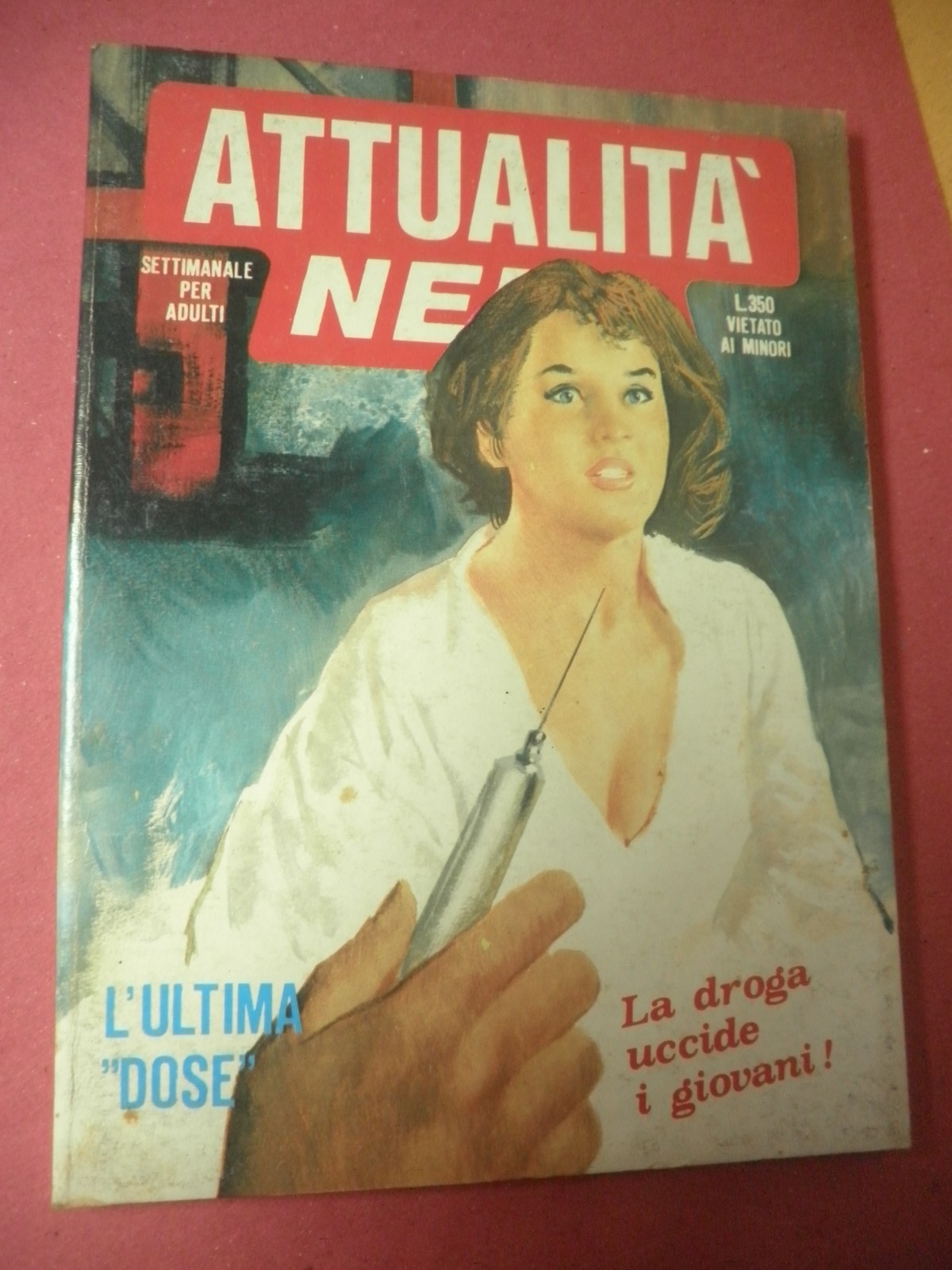 Attualità NERA N. 85 Anno 1980 Edifumetto Fumetto OTTIMO