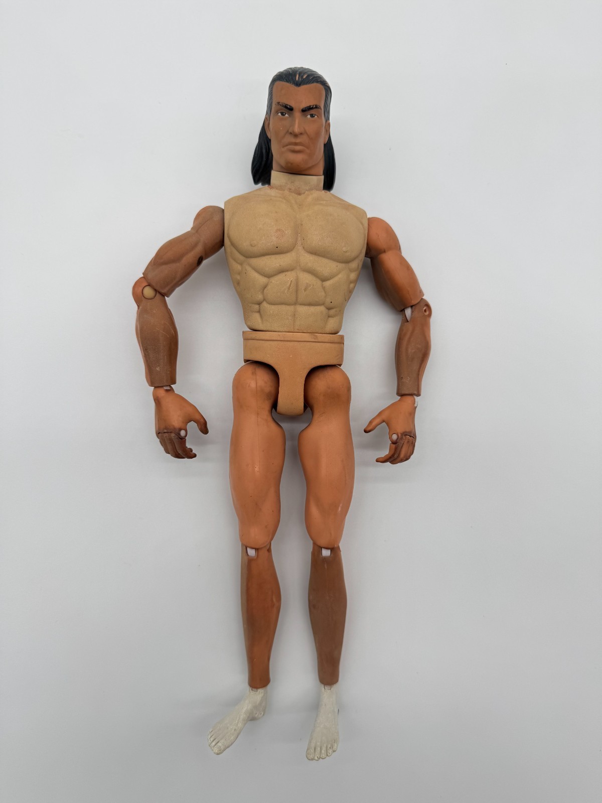 Vintage 1996 Hasbro GI Joe Pawtucket 02862 12" Figure Nude f/ Parts Repair As-Is
