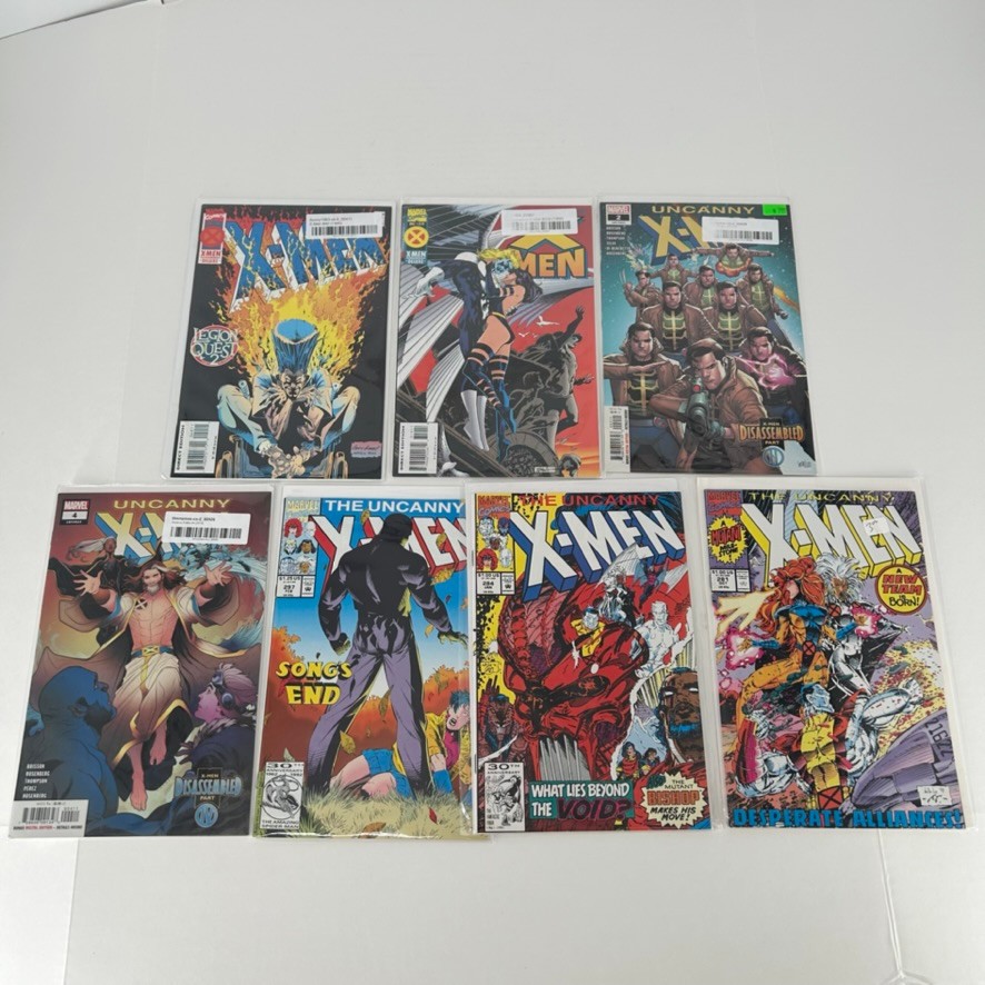 Marvel X-Men fumetti lotto di 7 colori 1995