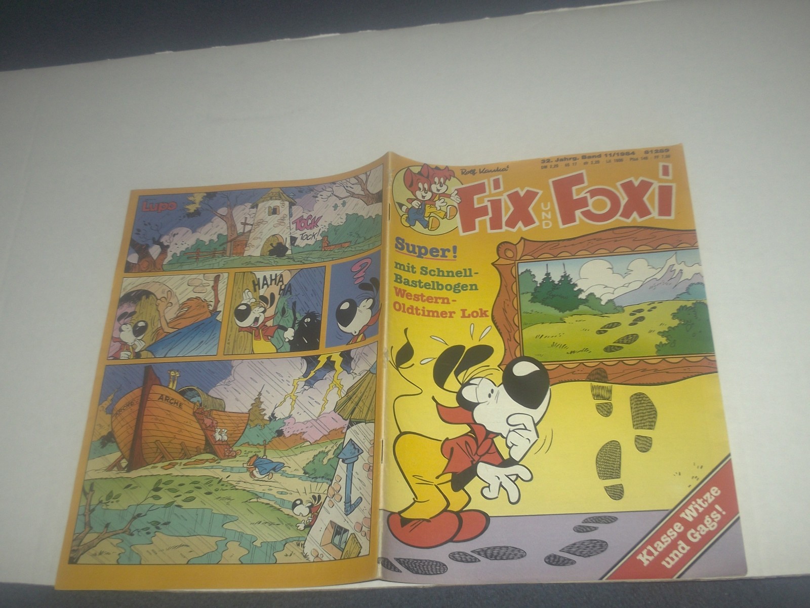 FIX E FOXI FUMETTO QUADERNO 32° ANNO VOLUME N.11/1984