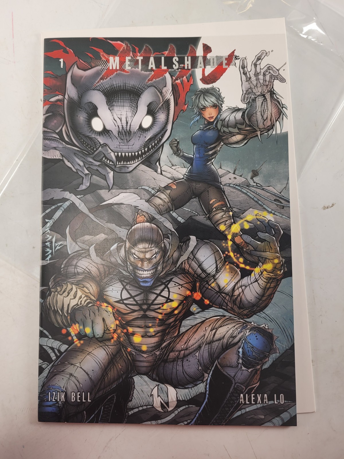 Metalshade Numero 1 Fumetto Akira Krush Izik Bell, Alexa LO