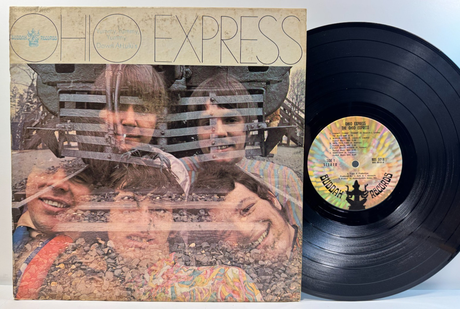 Bubblegum Pop LP OHIO EXPRESS Self-Titled Buddah 1968 VG/+ Yummy Yummy