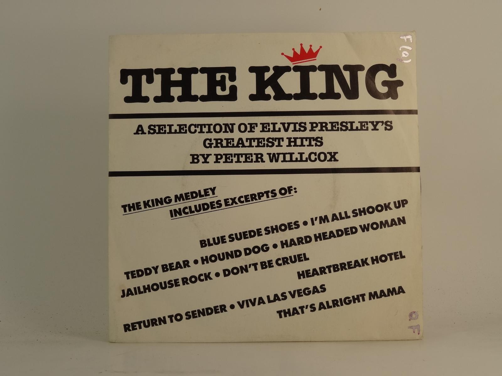 PETER WILLCOX THE KING MEDLEY (71) 9 Track 7" Single plus Picture Sleeve SABAN R