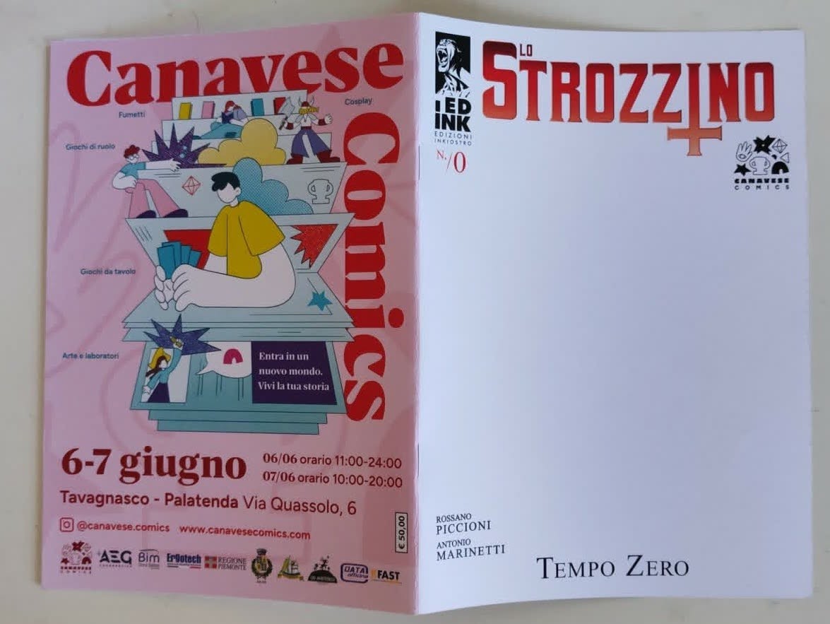LO STROZZINI 0 Ed. Inkiostro variant white